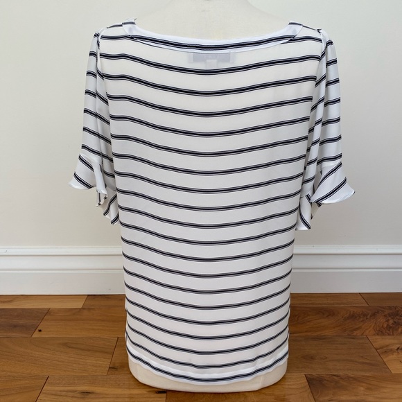 LOFT Ruffle Sleeve Blouse - Picture 4 of 6